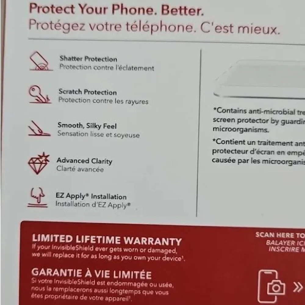 ZAGG InvisibleShield Fusion Defense Flexible Hybrid Screen Protector for S23+